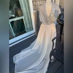 Vanilla Ice Pageant Overskirt